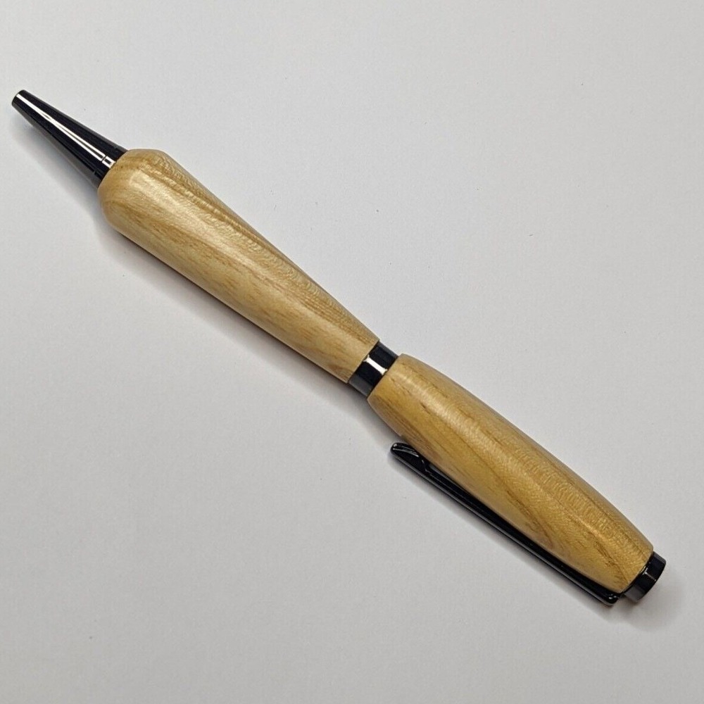 Slimline Twist‎ Pen Gun Metal Finish Pine Wood Body Handcrafted Writing Pen